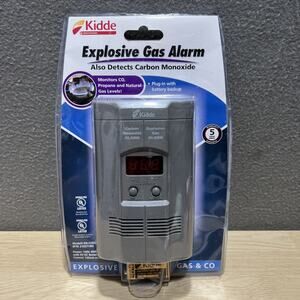 Kidde Carbon Monoxide Detector, Propane, Natural, Methane, & Explosive Gas Alarm